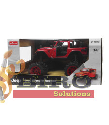 RS Masina cu telecomanda RASTAR 1:14 JEEP Wrangler JL with Big foot design, rosie